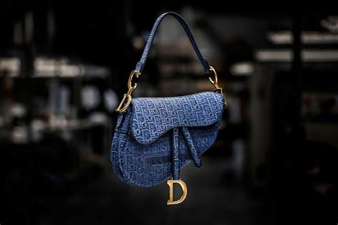 dior saddle bag blue oblique|Dior saddle bag denim.